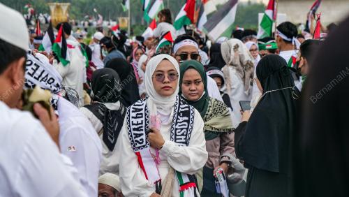 PERHIMPUNAN SOLIDARITI PALESTIN DI JAKARTA