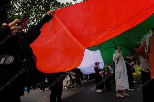 SOLIDARITI RAKYAT INDONESIA TERHADAP PALESTIN