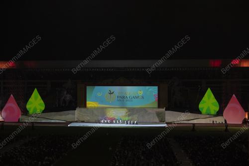 MAJLIS PERASMIAN PEMBUKAAN KEJOHANAN SUKAN PARA ASEAN SOLO
