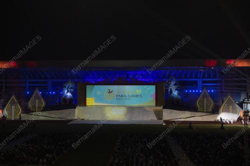 MAJLIS PERASMIAN PEMBUKAAN KEJOHANAN SUKAN PARA ASEAN SOLO