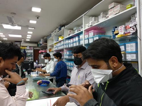 ÃªNDIA ON ALERT AS CORONAVIRUS SCARE GROWS'
