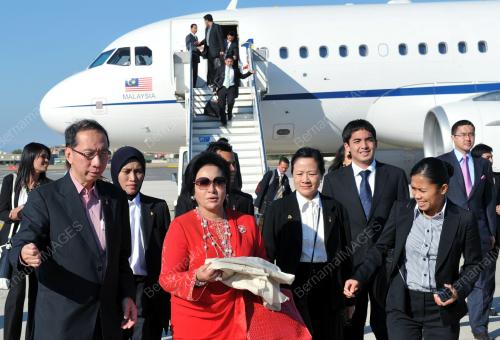 DATUK SERI NAJIB TUN RAZAK TIBA ITALY