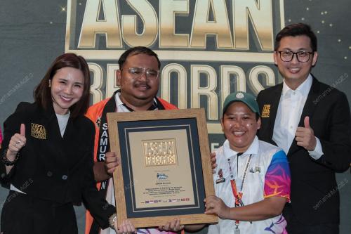 SAMURAI PAINT RECEIVES ASEAN RECORD