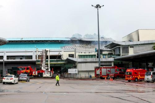 KEBAKARAN TERMINAL BAS LARKIN SENTRAL