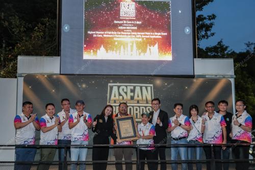 SAMURAI PAINT RECEIVES ASEAN RECORD