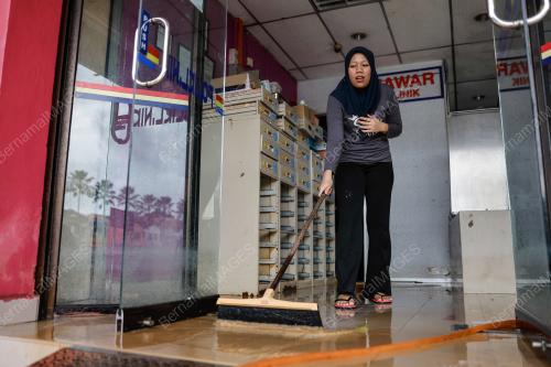 BANJIR DI KOTA TINGGI, JOHOR