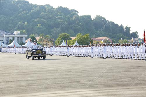 PEBARISAN TAMAT LATIHAN TLDM