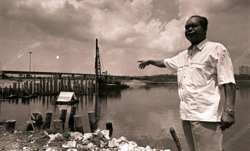 MUSTAPHA AHMAD LAWAT PROJEK PEMBESARAN TAMBAK JOHOR