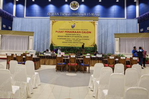 PERSIAPAN HARI PENAMAAN CALON PRK MAHKOTA
