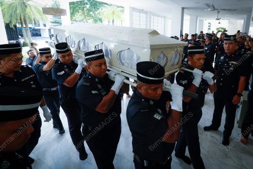 JENAZAH ANGGOTA POLIS