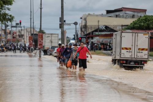 BANJIR DI SEGAMAT, JOHOR