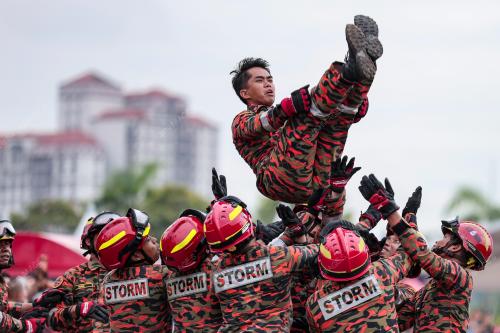 PERASMIAN HARI ANGGOTA BOMBA