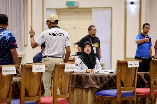 PERSIAPAN HARI PENAMAAN CALON PRK MAHKOTA