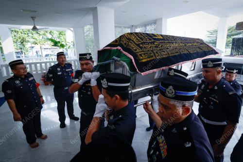 JENAZAH ANGGOTA POLIS