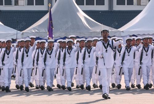 PERBARISAN TAMAT LATIHAN PERAJURIT MUDA TLDM