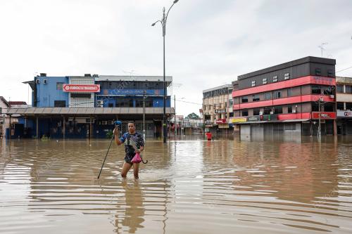 BANJIR DI KOTA TINGGI, JOHOR
