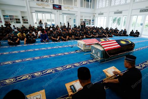 JENAZAH ANGGOTA POLIS