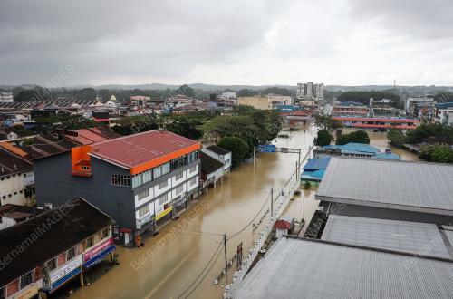 BANJIR DI KOTA TINGGI, JOHOR