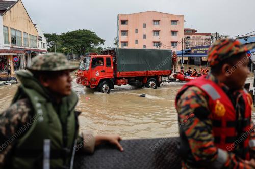 BANJIR DI KOTA TINGGI, JOHOR