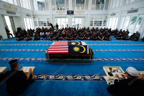 JENAZAH ANGGOTA POLIS