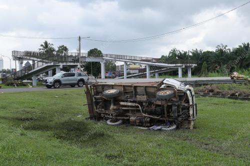 TINJAUAN BANJIR DI CHAAH