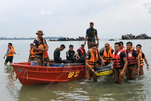 KES LEMAS DI PANTAI TANJUNG BALAU