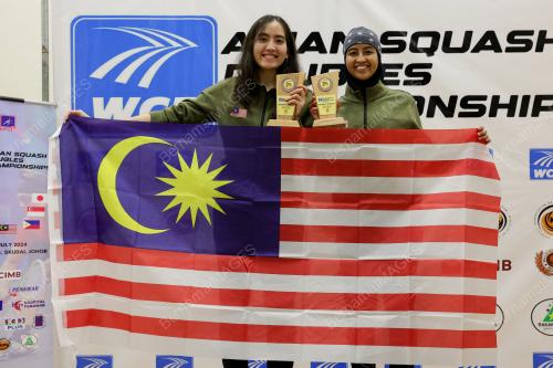 WANITA KEJOHANAN SKUASY BEREGU ASIA 2024