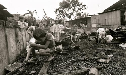 KEBAKARAN DI KAMPUNG UBI