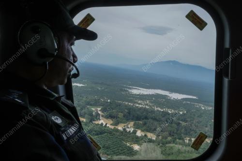 TINJAUAN UDARA BANJIR NEGERI JOHOR