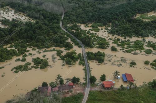 TINJAUAN UDARA BANJIR NEGERI JOHOR
