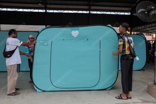 LIMPAHAN AIR DI SENGGARANG, BATU PAHAT