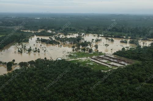 TINJAUAN UDARA BANJIR NEGERI JOHOR