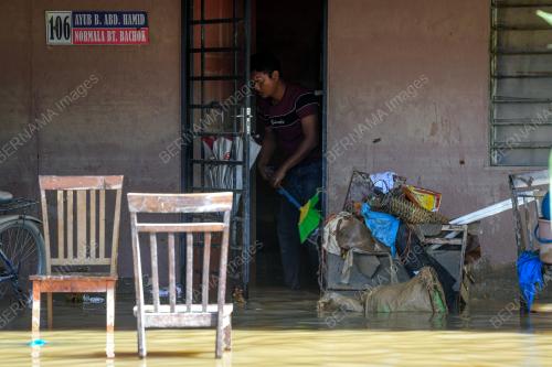 BANJIR KAMPUNG SPANG LOI