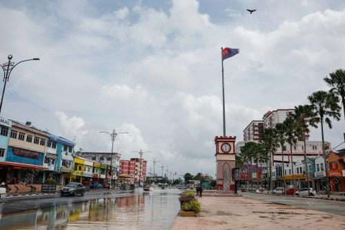 BANJIR SURUT DI KOTA TINGGI, JOHOR