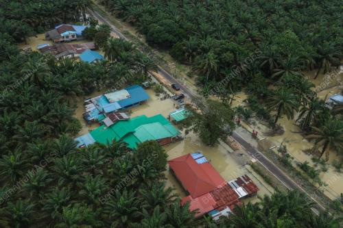 TINJAUAN UDARA BANJIR NEGERI JOHOR