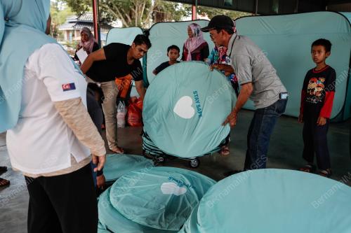 LIMPAHAN AIR DI SENGGARANG, BATU PAHAT