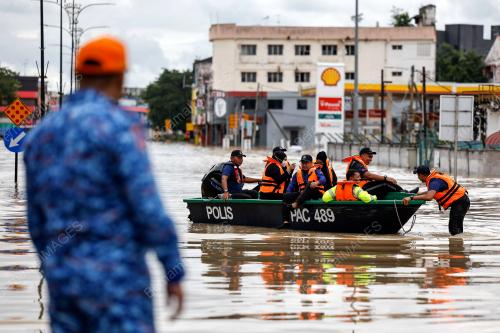 BANJIR DI KOTA TINGGI, JOHOR