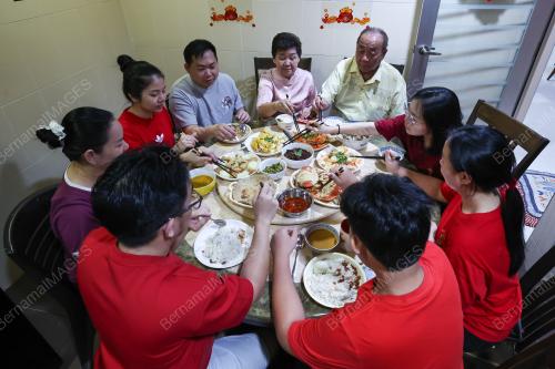MAKAN BESAR TAHUN BAHARU CINA
