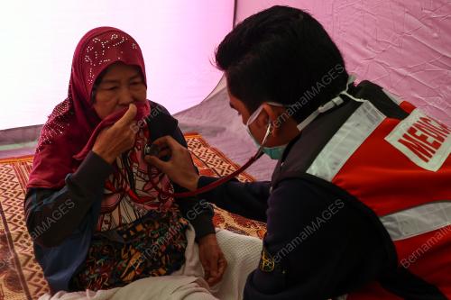 TINJAUAN BANJIR DI KAMPUNG KUBANG KUAU