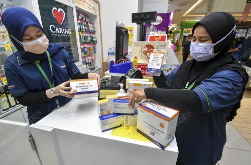 TINJAUAN JUALAN KIT UJIAN PANTAS (RTK) ANTIGEN COVID-19