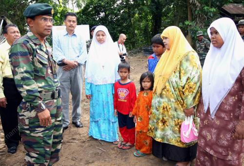 BANTUAN RUMAH BALU TENTERA
