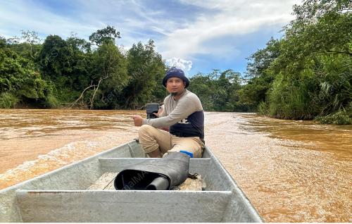SUNGAI NENGGIRI SEMAKIN SURUT