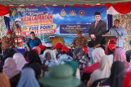 KEMPEN KESELAMATAN KEBAKARAN DAN FIRE POINT BOMBA KOMUNITI PULAU