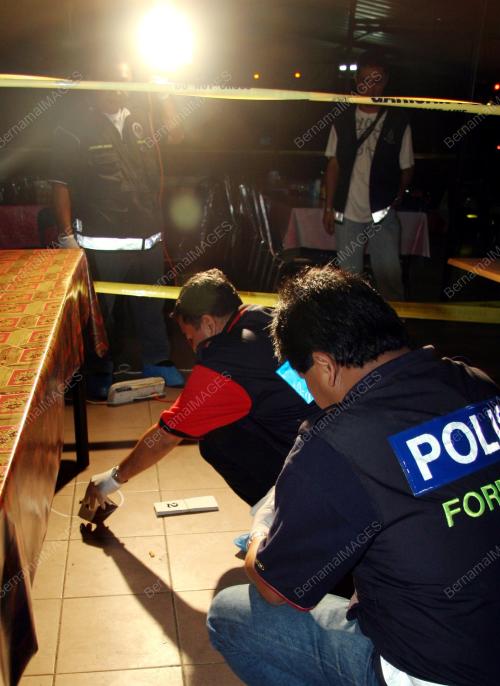 ANGGOTA POLIS DITEMBAK