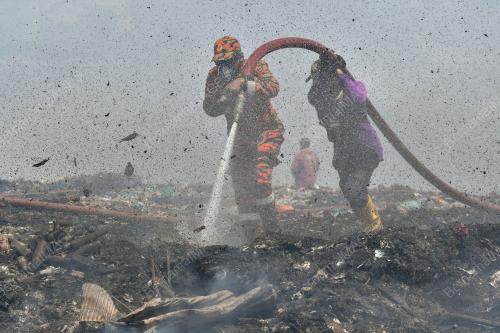 KEBAKARAN TAPAK PELUPUSAN SAMPAH BERIS LALANG
