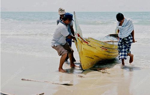 MENARIK PERAHU KOLEK