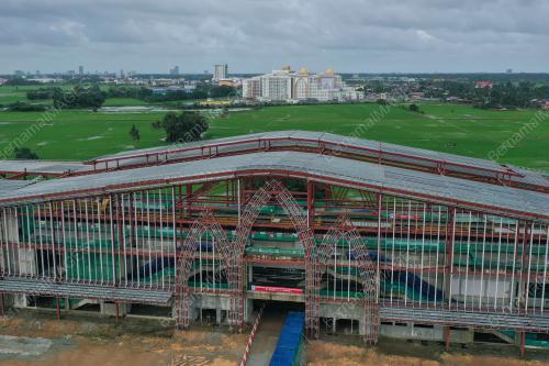PEMASANGAN LANDASAN ECRL KOTA BAHRU