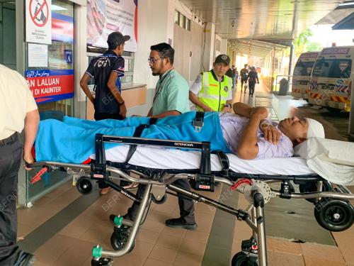 MANGSA BOM DI TAKBAI TIBA DI HOSPITAL