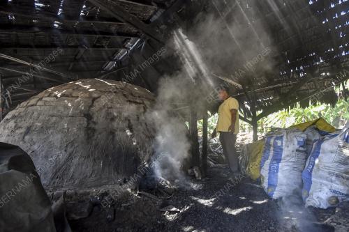 PEMBUAT ARANG KAYU