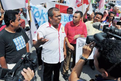 BANTAHAN HIMPUNAN BERSIH